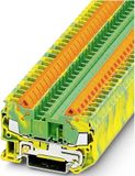 PHOENIX CONTACT aardleidingklem QTC 2,5-PE, groen-geel. Inhoud: 1 stuk (3206432)