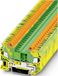 PHOENIX CONTACT aardleidingklem QTC 2,5-PE, groen-geel. Inhoud: 1 stuk (3206432)