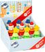 Small Foot 11466 Display stapelfiguren Kerstmis van hout, set met 9 figuren, hoogte elk 12,5 cm speelgoed, meerkleurig