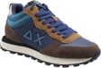 Sun68 - Sneakers - Blauw - Heren - Maat 42