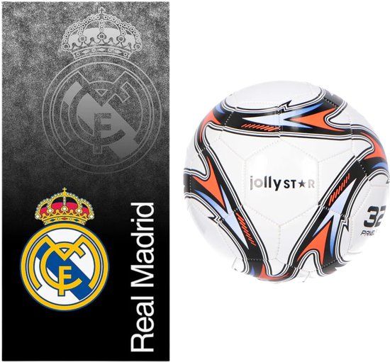 4KidsOnly Real Madrid strandlaken + voetbal