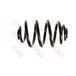 TRW Fahrwerksfeder JCS338 Hinterachse | Compatibel met: OPEL OMEGA B