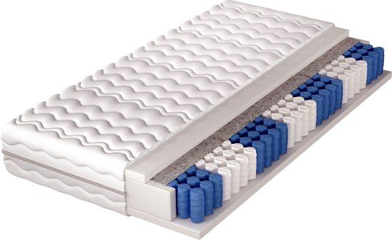 Matras Classic 160x200x22cm Pocketvering HR40 - Stevig - Anti-allergisch