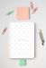 Forletter Zakagenda, ruiten, compact, ideaal voor het organiseren van je jaar, modern design