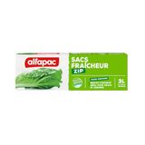 Alfapac SF 1 vershoudzak, 15 stuks per verpakking, 3 verpakkingen, microgeperforeerd, 27 x 28 cm