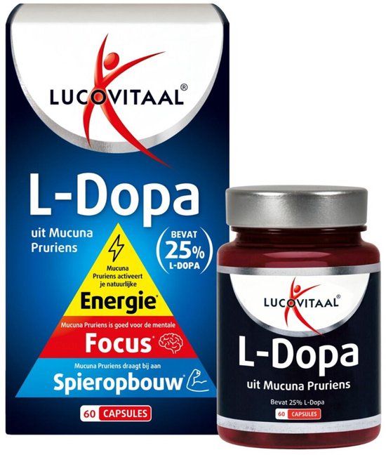 Lucovitaal L-Dopa Mucuna Pruriens - 60 capsules