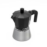 Zanetti Star Espressokoker, inductie, 6 kopjes, zwart