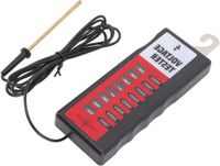 Bol Testeur de clôture électrique - large plage de volts - écran LCD - sonde en cuivre - fil métallique corde clôture