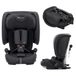 Bebeconfort Ever & Go i-Size, Meegroei Kinderautostoel, 15 maanden - 12 jaar, 76-150 cm, ISOFIX Reis Autostoel Opvouwbaar, Compact en Lichtgewicht (6 kg), 15 Hoofdsteunposities, Full Black