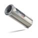 GPR Silencieux pour Moto en Acier Inoxydable Brossé Furore-x Aprilia Rsv 1000 R Factory 2006/2010