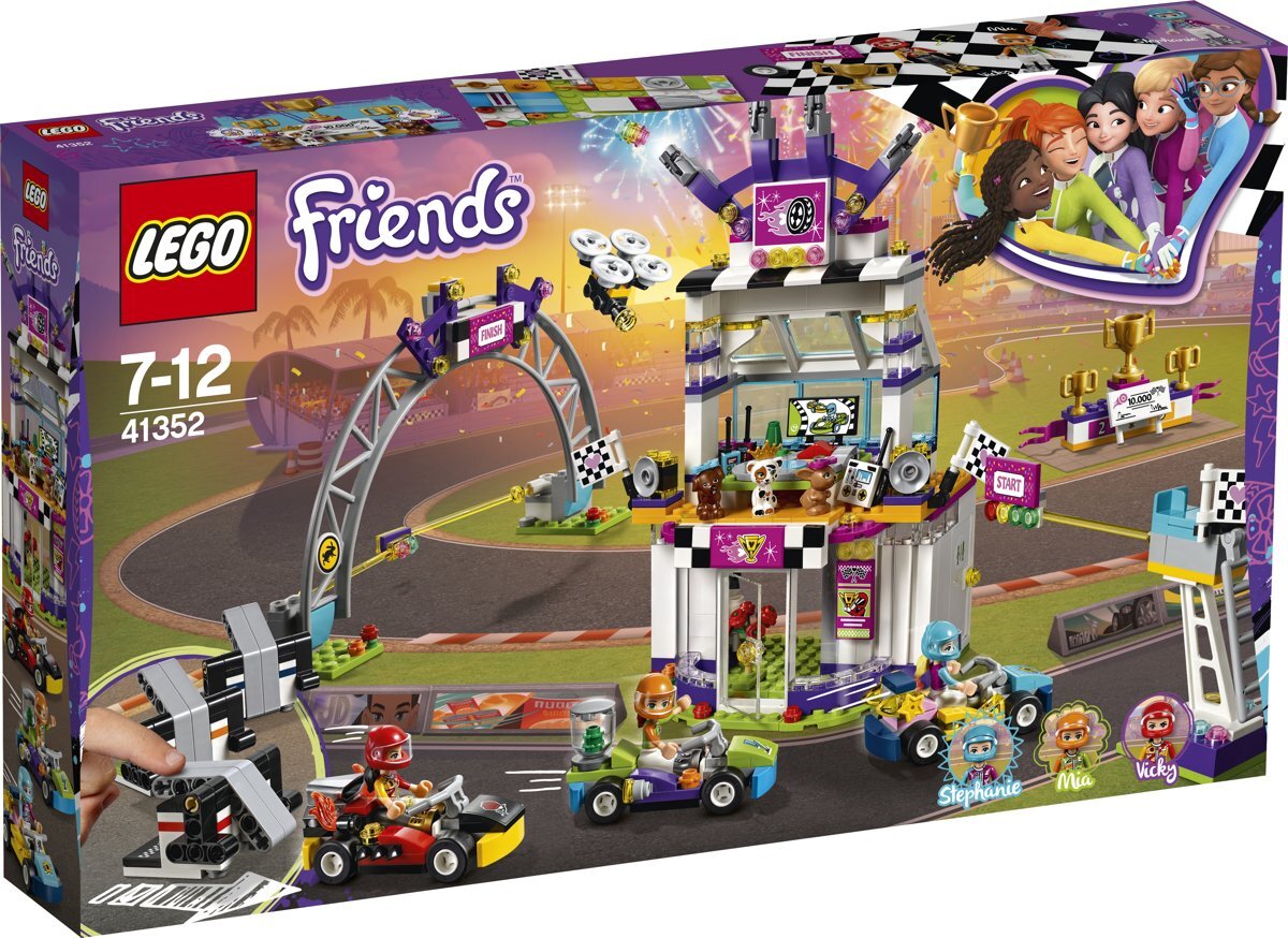 lego Friends De Grote Racedag - 41352 Organiseer een onvergetelijke kartrace in Heartlake City