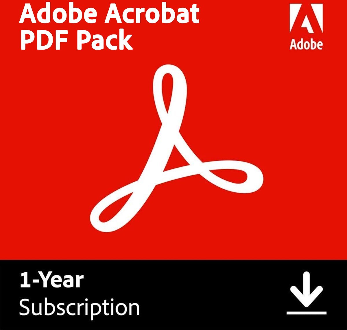 Adobe Acrobat PDF Pack - 12 maanden/1 apparaat - Meertalig - PC Download