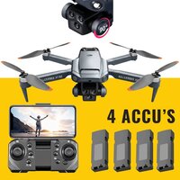 Killerbee RC Killerbee X1 SE Sky Predator Drone - Drone camera - 4 accu's - Dubbele camera - Borstelloze motoren - Obstakelontwijking - 52 min vliegtijd