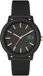 Lacoste Mannen analoog kwarts horloge met siliconen band 2011233, Zwart