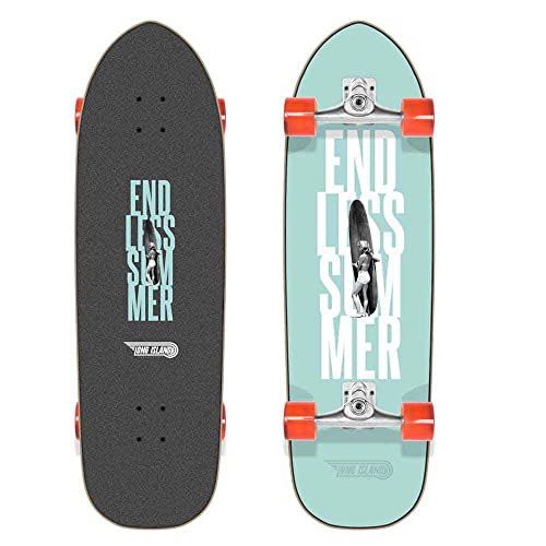 Long Island Endless Summer Surfskate - Meerkleurig - Uniseks - Volwassenen - Maat: One Size