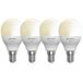 Ledvance 4 x LED Smart+ Tropfen 5W = 40W E14 matt 470lm warmweiß 2700K Dimmbar App Google Bluetooth