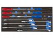 King Tony 45-delige Gereedschapsset: Ring- en steeksleutels, 1/4" bits, schroevendraaiers