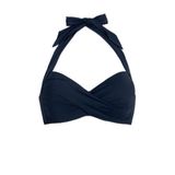 Seafolly Collective voorgevormde push-up bikinitop donkerblauw
