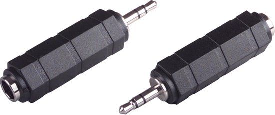 Scanpart Mini Jack Adapter - 3.5 mm naar 6.3 mm - Stereo Audio Converter