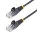 StarTech.com 15m Dunne CAT6 Ethernet Kabel, Zwart, Snagless, 100W PoE, UTP, LSZH, 28AWG