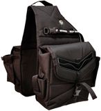 Waldhausen Dubbele zadeltas Pannier Premium Zwart Polyester