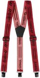 Maier Sports Suspender Riem Salsa / Graphite Unisex Kledingmaat 1 Polyester Waterdicht