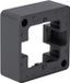 Berker Q1 opbouwraam - inbouw - 1-voudig - antraciet