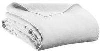 Vivaraise Drap plat Kala Linge Blanc 240 x 300 cm