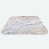 Arozzi Zona Square Vloerbeschermer voor Bureaustoel - Anti-slip - 116 x 116 cm - Wit Marmer