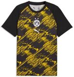 Puma BVB Warm UP 784517 Homme S Coton Noir/Faster Yellow