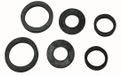 KIRCHHOFF Assortiment de joints de raccords de tuyau - Caoutchouc - Pour 1/2" 3/4" 1" (3x2)
