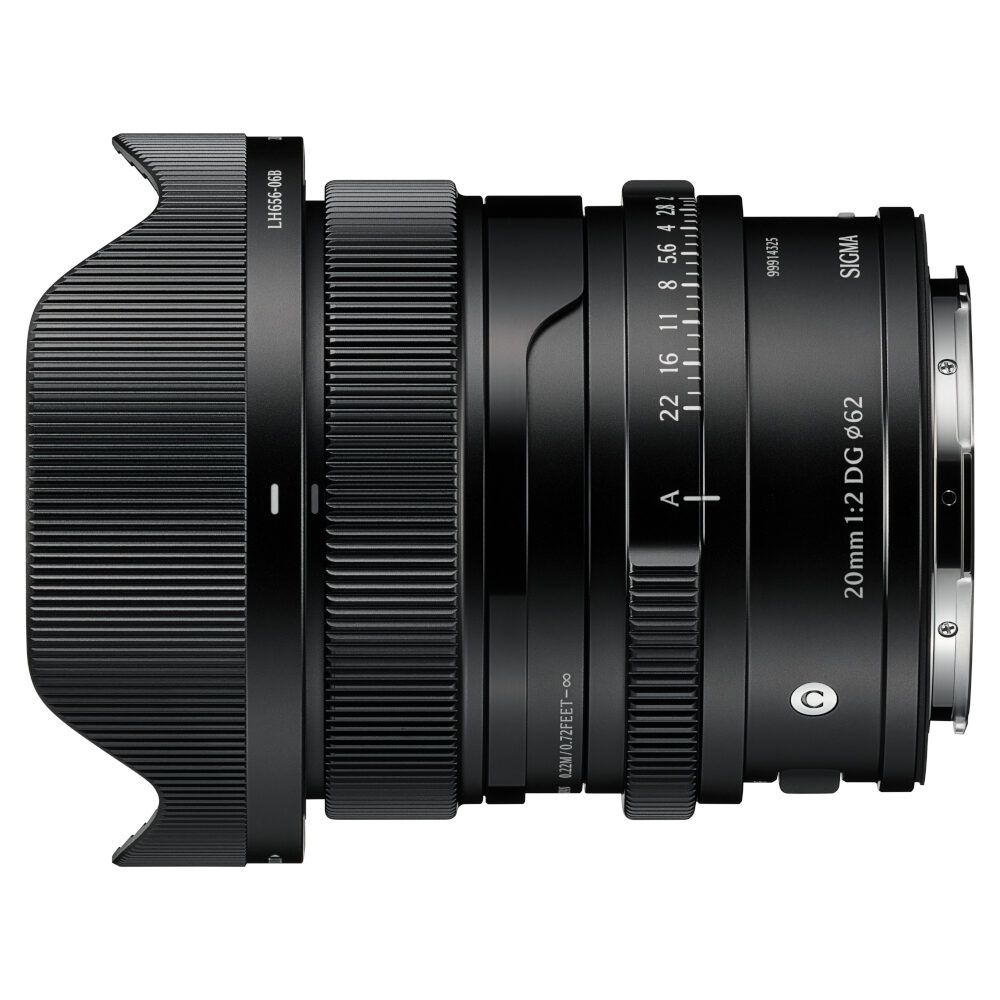Sigma 20mm f/2.0 DG Contemporary L-mount - Zwart