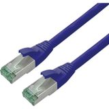 ROLINE RM Patchkabel Cat.6A S/FTP (PiMF), blauw, 7,5 m