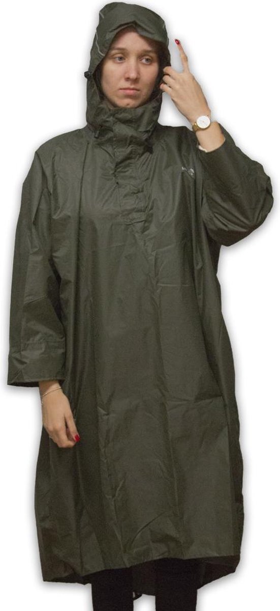 Lowland Outdoor Unisex-Adult, L478 Wandelponcho, Groen, X-Large