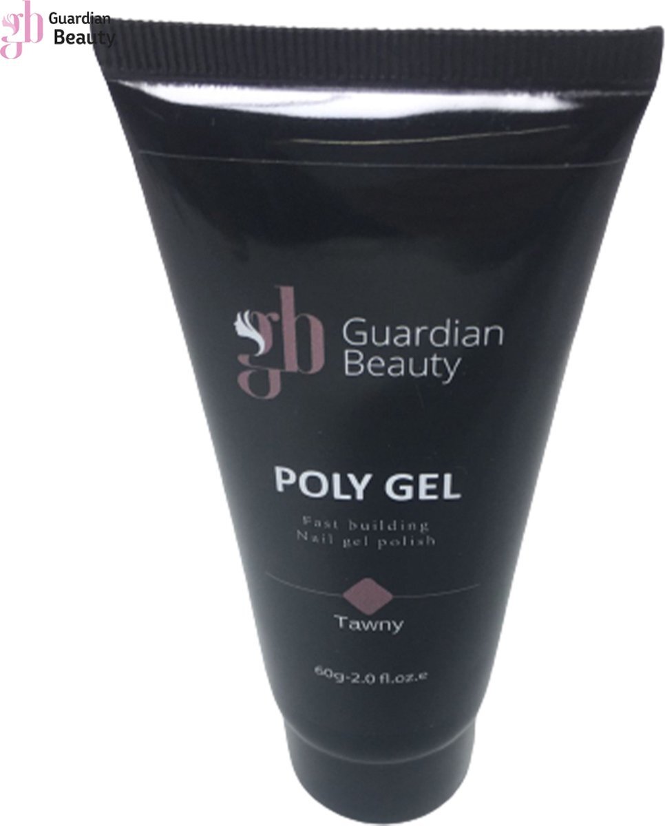Guardian Beauty Polygel - Polyacryl Gel - Twany - 60gr - Gel nagellak - Fantastische glans en kleurdiepte - UV en LED-uithardbaar - Kunstnagels en natuurlijke nagels