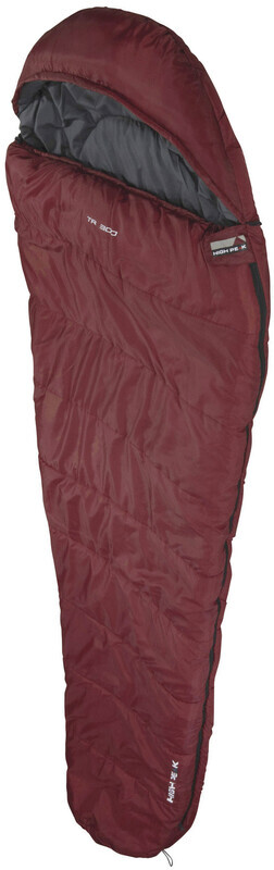 High Peak High Peak TR 300 Sleeping Bag, rood Left Zipper 2023 Synthetische Slaapzakken