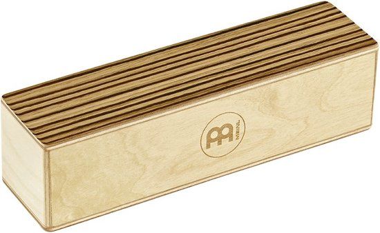 Meinl Percussion Wood Shaker Medium, Exotic Zebrano SH53-M