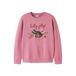 NAME IT KIDS sweater met print - roze