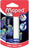 Maped DEEPSEA PARADISE gum met reserve-gum, blisterverpakking