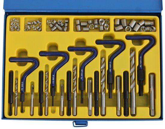 XPTools MW Schroefdraad reparatieset MW 80 delig metrisch