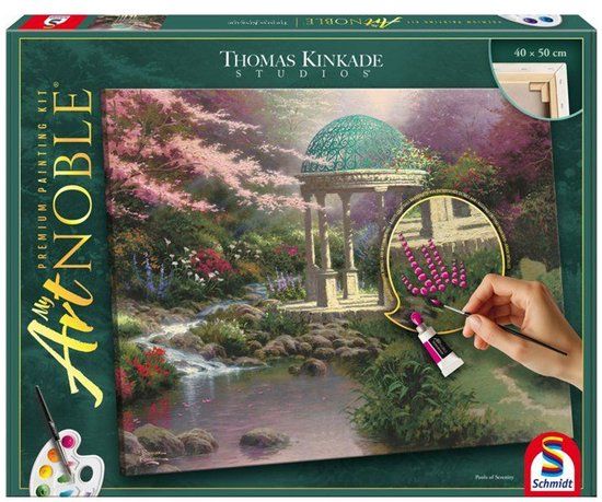 Schmidt Spiele Thomas Kinkade My Artnoble Acryl schilderpakket 50 x 40 cm