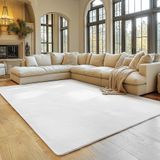 SIMPEX Vloerkleed Wit 240x340 cm