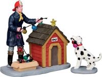 Lemax Spot Helps Out - Set Of 2
