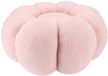 DK design Bloemen Poef - teddy - roze - 65 x 30 cm