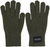 Regatta Connora gebreide unisex handschoenen groen effen acryl S/M