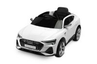 Toyz Audi e-tron Sportback elektrische auto, speelgoedvoertuig voor kinderen van 3-8 jaar - Wit