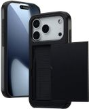 imoshion Hoesje met Pasjeshouder - Geschikt voor Apple iPhone 17 Pro - Zwart