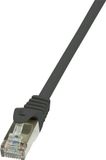 LogiLink 2m Cat.6 F/UTP RJ45 netwerkkabel Zwart