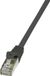 LogiLink 2m Cat.6 F/UTP RJ45 netwerkkabel Zwart