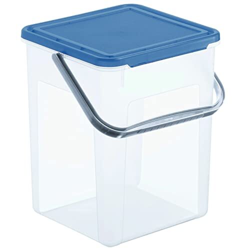 Rotho Babydesign Waspoederbox met hengsel 5 kg (blauw)